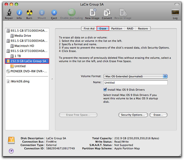 Formatting An External Hard Drive For Mac
