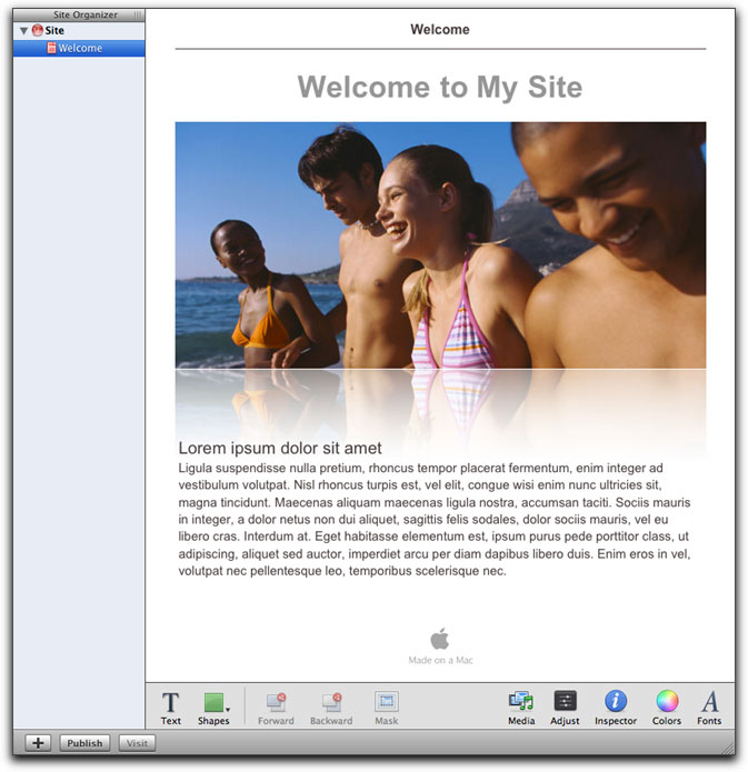 Iweb Application Download For Mac